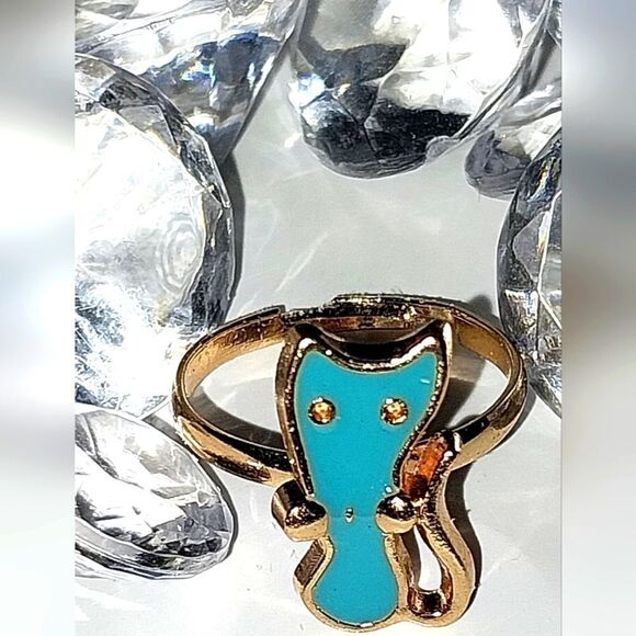 Super cute girls jeweled adjustable ring - Picture 5 of 5